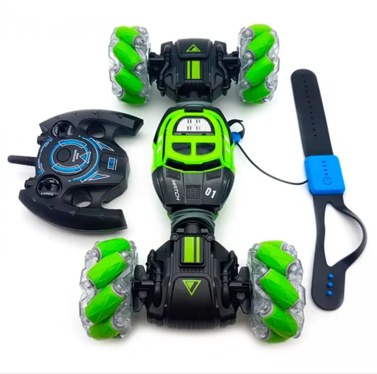 Carro Control Remoto Recargable Sensor Move Dual Twisted