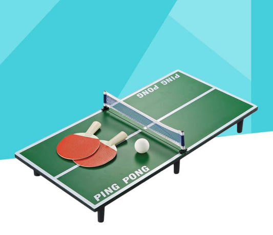 Mini juego de mesa de ping pong