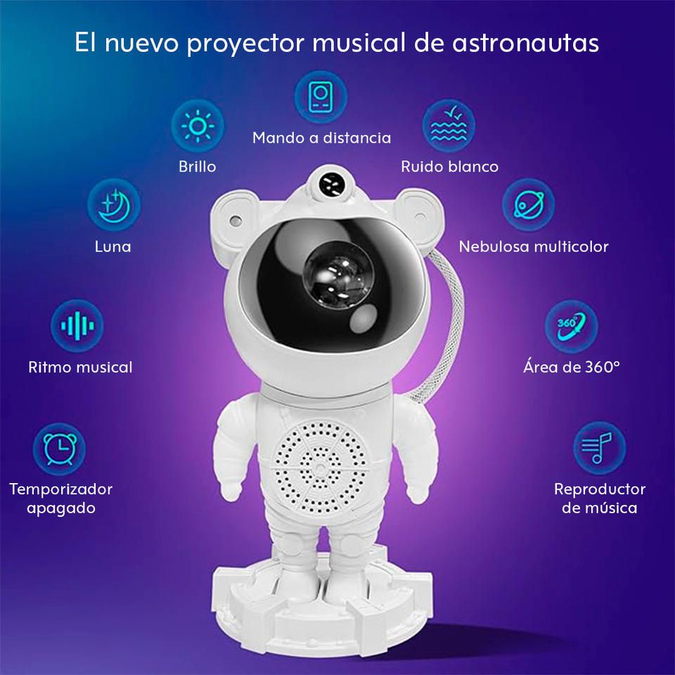 Proyector LED Galaxy Star Astronaut