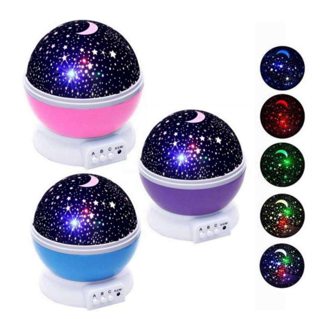 Lampara proyectora de estrellas