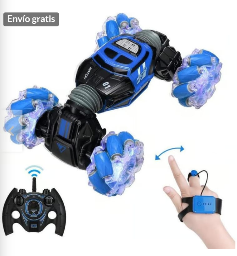 Carro Control Remoto Recargable Sensor Move Dual Twisted