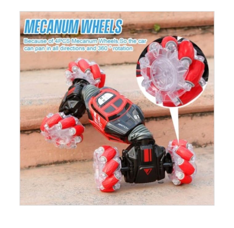 Carro Control Remoto Recargable Sensor Move Dual Twisted