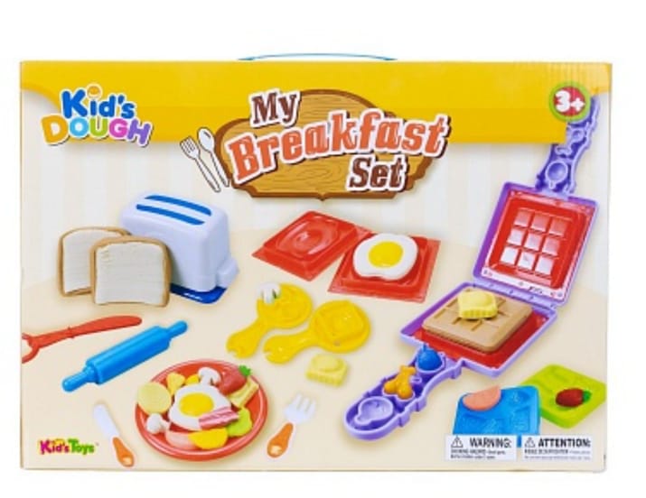 JUEGO DE PLASTILINA MY BREAKFAST