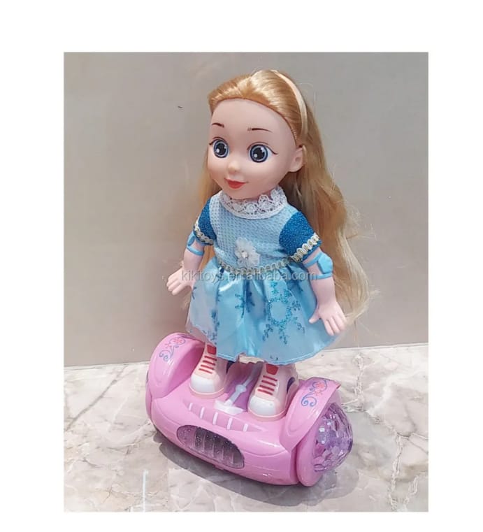 Muñeca Doll Scooter Balance