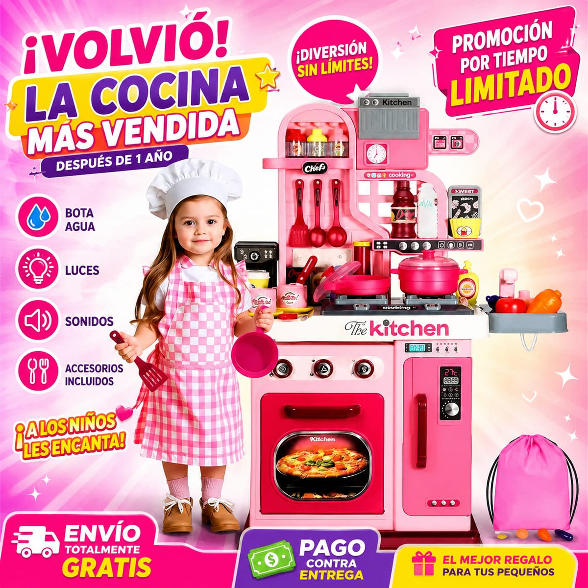 COCINA BOTA AGUA THE KITCHEN